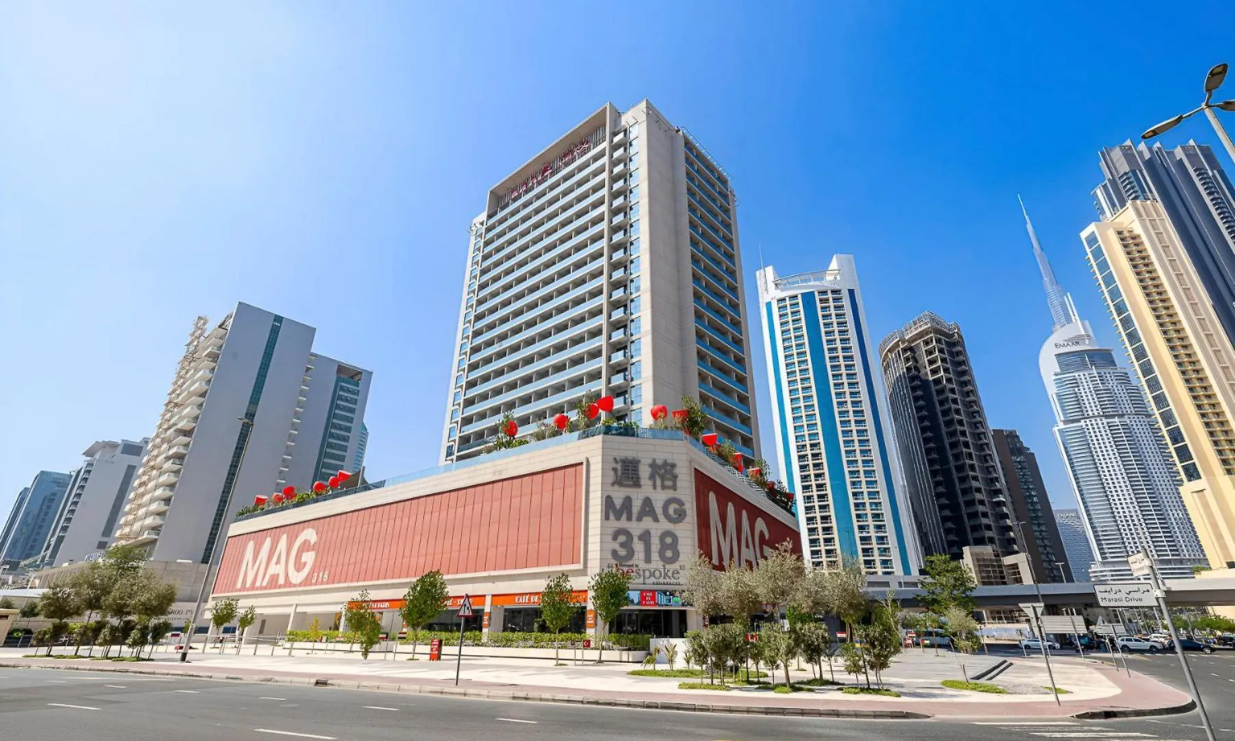Apartment Modern Studio In Bustling Business Bay - Mag 318 Dubai